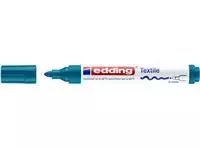 Een Viltstift edding 4500 textiel rond 2-3mm oriëntblauw koop je bij EconOffice