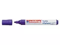 Een Viltstift edding 4500 textiel rond 2-3mm violet koop je bij EconOffice