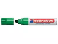 Een Viltstift edding 800 schuin 4-12mm groen koop je bij EconOffice