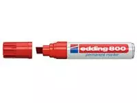 Een Viltstift edding 800 schuin 4-12mm rood koop je bij NiceSupplies.nl