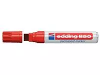 Een Viltstift edding 850 blok 5-16mm rood koop je bij EconOffice