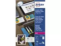 Een Visitekaart Avery C32026-10 2-zijdig 85x54mm 270gr 100 stuks koop je bij Kantoorvakhandel van der Heijde