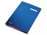 Een Vloeiboek Esselte karton 20 tabbladen blauw koop je bij Van Leeuwen Boeken- en kantoorartikelen