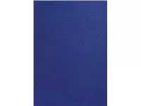 Een Voorblad GBC A4 lederlook koningsblauw 100stuks koop je bij Goedkope Kantoorbenodigdheden