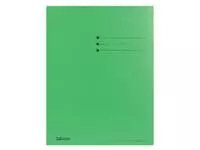 Een Vouwmap Esselte A4 met overslag manilla 180gr groen koop je bij Van Leeuwen Boeken- en kantoorartikelen