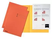Een Vouwmap Esselte A4 manilla 180gr oranje koop je bij EconOffice