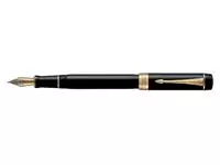 Een Vulpen Parker Duofold Classic black 18k GT fijn koop je bij NiceSupplies.nl