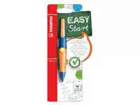 Een Vulpotlood STABILO Easyergo HB 1.4mm linkshandig ultramarine/neon oranje blister à 1 stuk koop je bij EconOffice