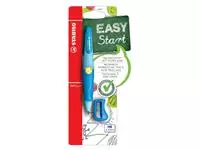 Een Vulpotlood STABILO Easyergo HB 3.15mm links blauw/donkerblauw incl puntenslijper blister à 1 stuk koop je bij EconOffice