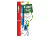 Een Vulpotlood STABILO Easyergo HB 3.15mm rechts blauw/donkerblauw incl puntenslijper blister à 1 stuk koop je bij EconOffice