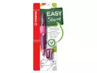 Een Vulpotlood STABILO Easyergo HB 3.15mm rechtshandig roze/lila incl puntenslijper blister à 1 stuk koop je bij EconOffice