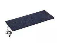 Een Tapis chauffant pour les pieds DeWarmeMat HP 100W 35x110cm gris koop je bij Van Hoye Kantoor BV