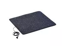 Een Tapis chauffant pour les pieds DeWarmeMat HP 45W 40x60cm gris koop je bij Van Hoye Kantoor BV