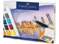 Waterverf Faber-Castell assorti palet à 36 stuks