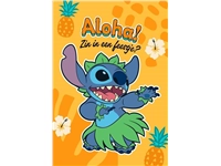 Wenskaart Hallmark uitnodiging Disney Stitch pak à 6 stuks