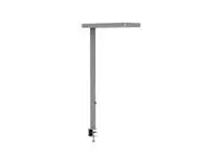 Werkpleklamp tafelklem MAUL Juvis LED beweging- daglichtsensor dimbaar hg 120cm zilver