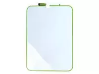 Een Whiteboard Desq 24x34cm + marker groen profiel koop je bij L&amp;N Partners voor Partners B.V.