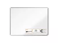 Een Whiteboard Nobo Premium Plus 90x120cm emaille koop je bij Van Hoye Kantoor BV