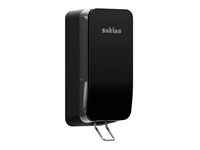 Een Zeepdispenser Satino SF1 Hyginity Clean&amp;Care 1000ml zwart 333435 koop je bij Alles voor uw kantoor