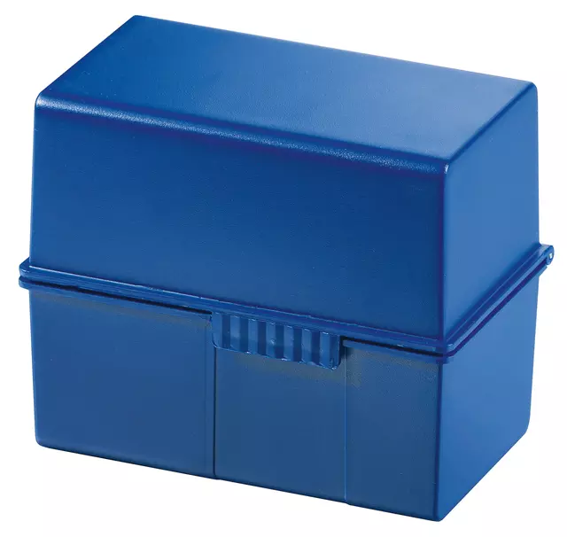 Een Kaartenbak Han breed A6 kunststof blauw koop je bij L&N Partners voor Partners B.V.