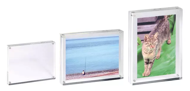 Een Fotolijst MAUL 17.8x12.7x3cm acryl koop je bij MV Kantoortechniek B.V.