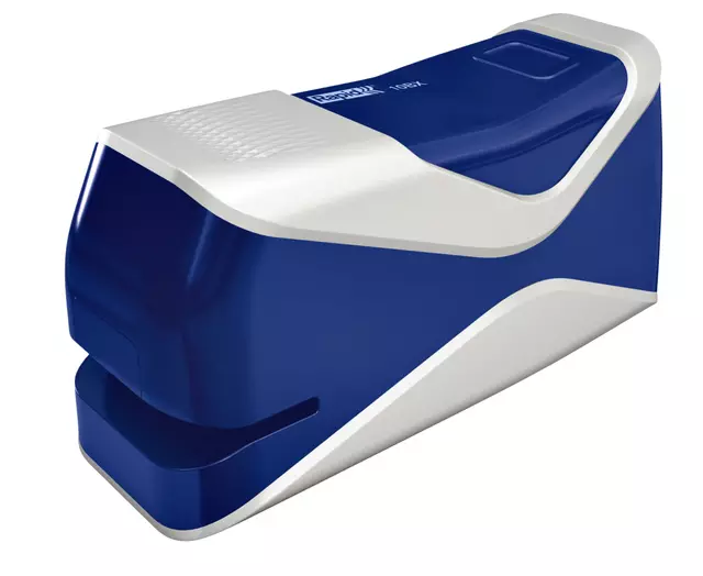 Een Nietmachine Rapid Elektrisch 10BX 10vel blauw/wit koop je bij EconOffice