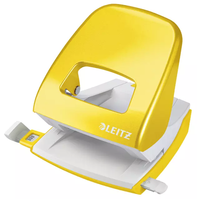 Een Perforator Leitz WOW NeXXt 2-gaats geel koop je bij KantoorProfi België BV