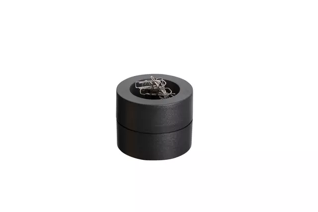 Een Papercliphouder MAUL Pro Ø73mmx60mm zwart koop je bij Goedkope Kantoorbenodigdheden
