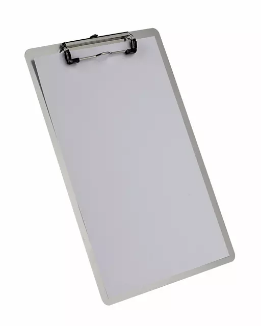 Een Klembord MAUL A4 staand aluminium koop je bij EconOffice