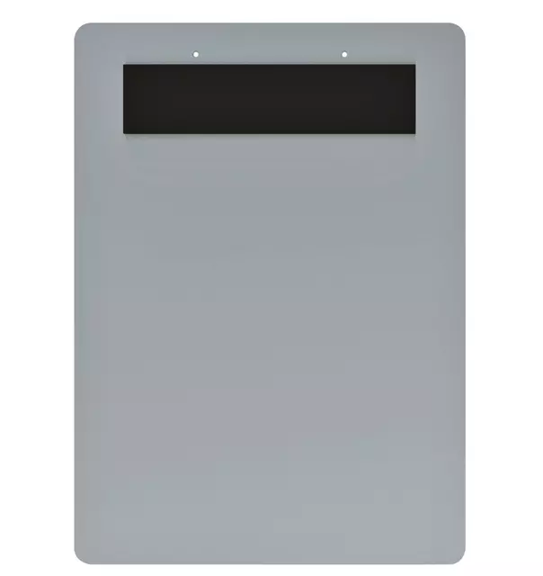 Een Klembord MAUL A4 staand met magneetstrip aluminium koop je bij Van Hoye Kantoor BV