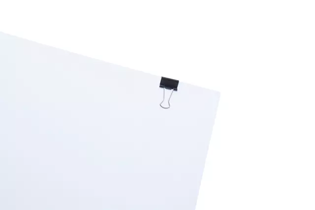 Een Papierklem MAUL 213 foldback 16mm capaciteit 5mm zwart koop je bij Goedkope Kantoorbenodigdheden