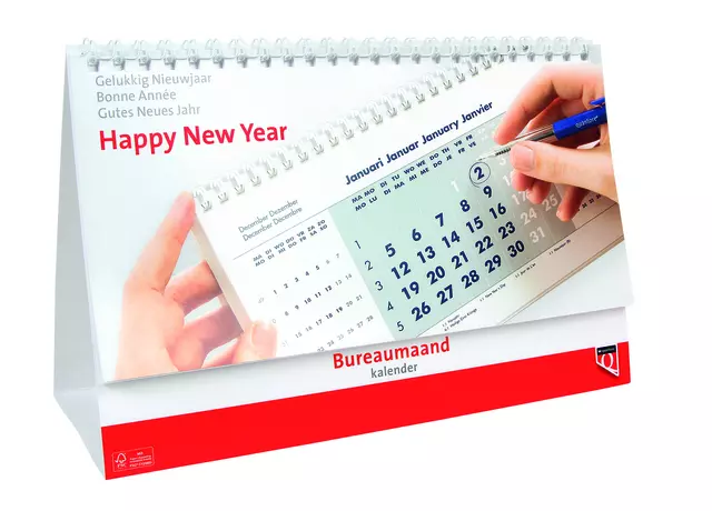 Een Bureaumaandkalender 2025 Quantore koop je bij NiceSupplies.nl