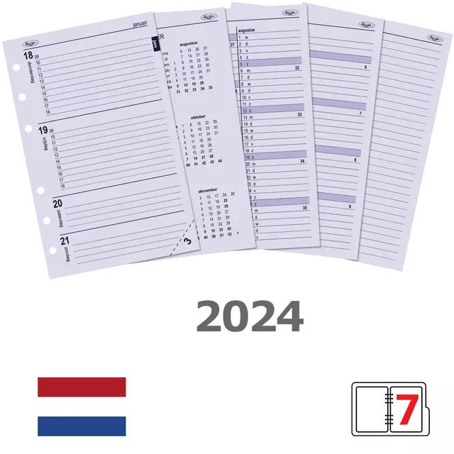 Een Agendavulling 2025 Kalpa Senior 7dagen/2pagina's koop je bij EconOffice