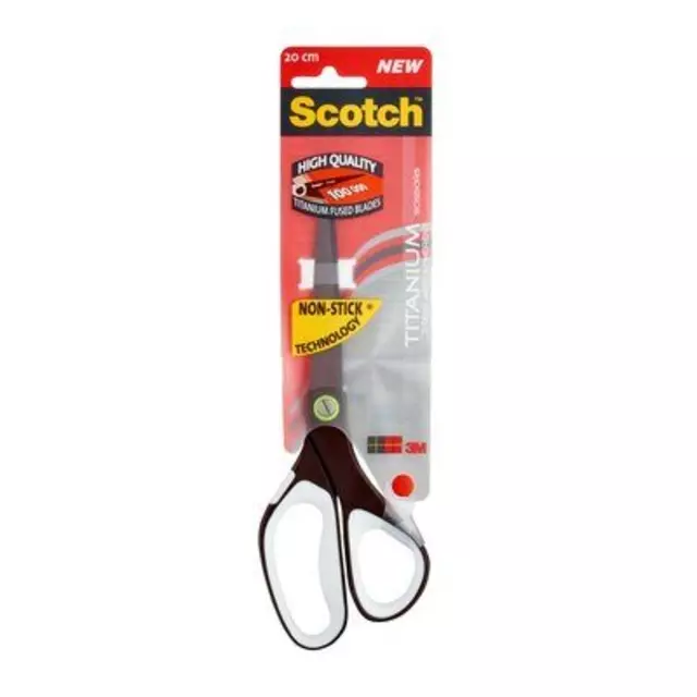 Een Schaar Scotch 20cm titanium blister koop je bij Klik Office BV