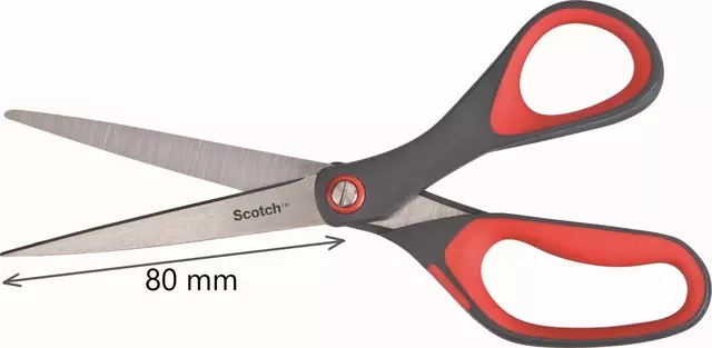 Een Schaar Scotch 20cm precision rood blister koop je bij MV Kantoortechniek B.V.