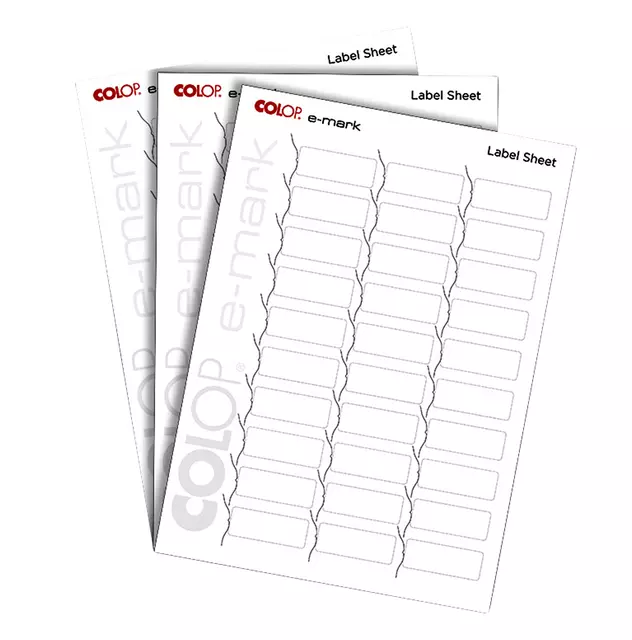 Een Tekststempel Colop E-Mark labels koop je bij EconOffice