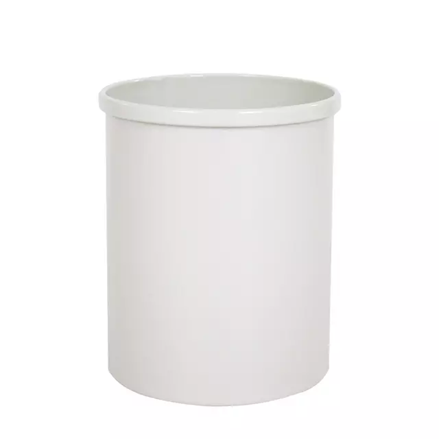 Een Corbeille à papier Vepa Bins ronde 15L blanc gris koop je bij QuickOffice BV