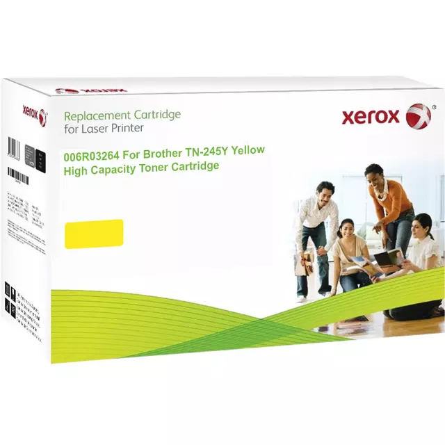 Een Tonercartridge Xerox alternatief tbv Brother TN- 245 geel koop je bij L&N Partners voor Partners B.V.