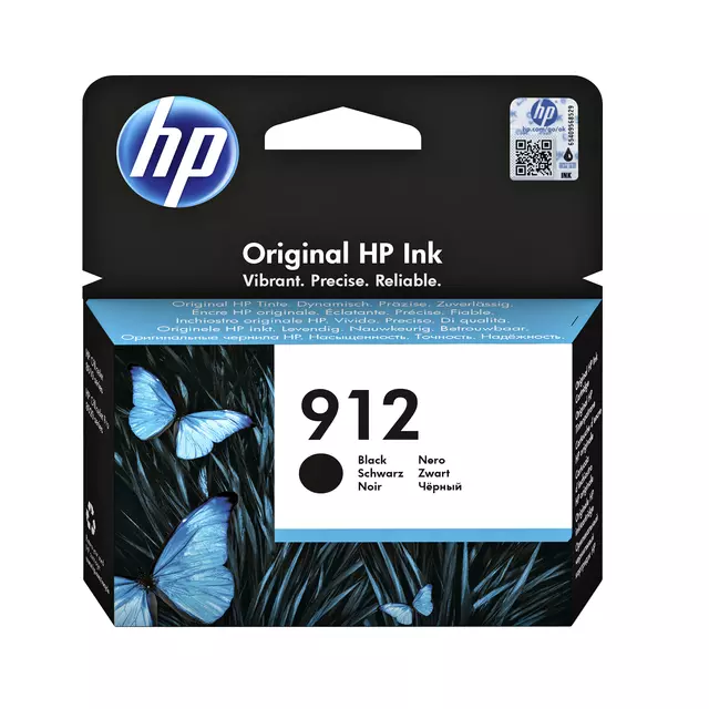Een Inktcartridge HP 3YL80AE 912 zwart koop je bij EconOffice