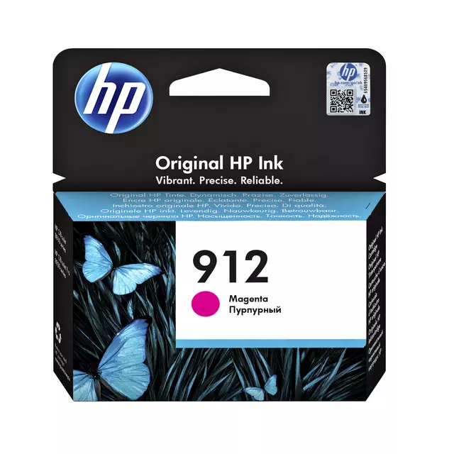 Een Inktcartridge HP 3YL78AE 912 rood koop je bij Kantoorvakhandel van der Heijde