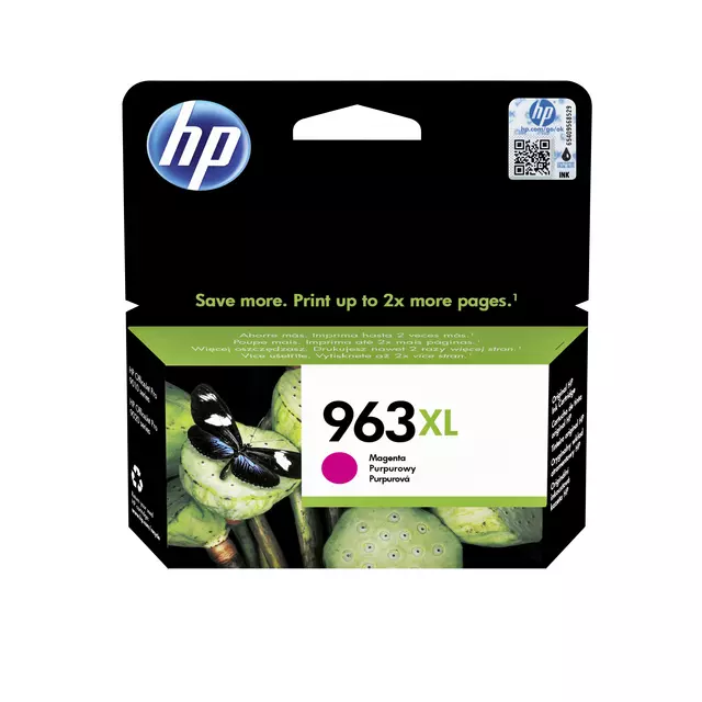 Buy your Inktcartridge HP 3JA28AE 963XL rood at QuickOffice BV