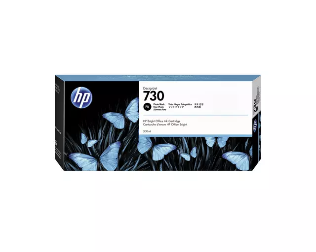 Een Inktcartridge HP P2V73A 730 300ml foto zwart koop je bij NiceSupplies.nl