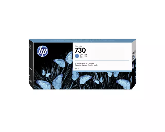 Een Inktcartridge HP P2V68A 730 300ml blauw koop je bij NiceSupplies.nl