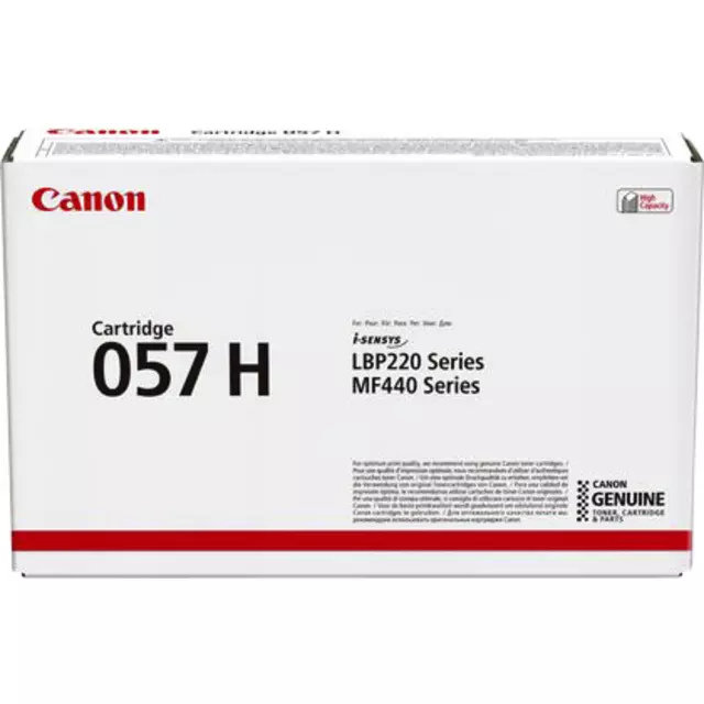 Een Cartouche toner Canon 057H noir koop je bij QuickOffice BV