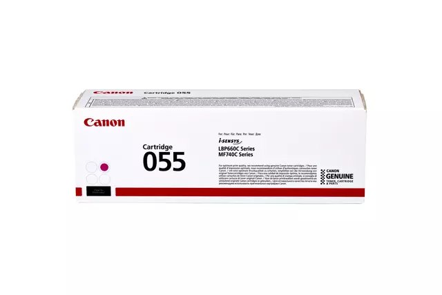 Een Tonercartridge Canon 055 rood koop je bij Omnia 4 Office