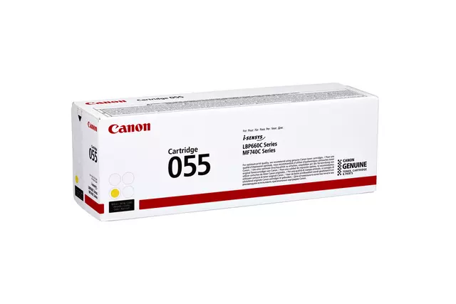 Een Tonercartridge Canon 055 geel koop je bij Omnia 4 Office