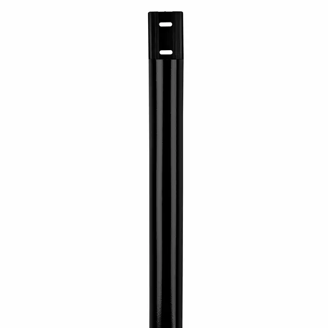 Een Kabelkanaal Hama halfrond 110/3,3/1,8 cm aluminium zwart koop je bij KantoorProfi België BV