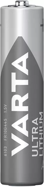 Een Batterij Varta Ultra lithium 4xAAA koop je bij L&N Partners voor Partners B.V.