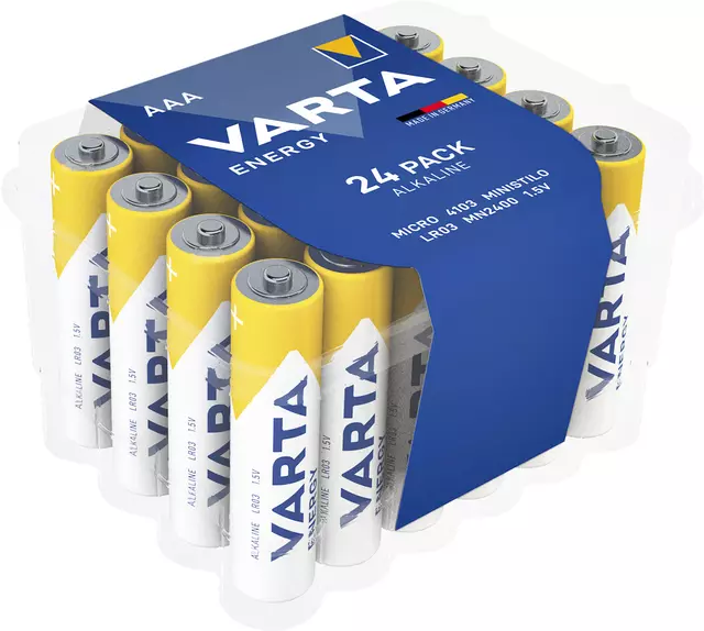 Een Batterij Varta Energy 24xAAA voordeelbox koop je bij L&N Partners voor Partners B.V.
