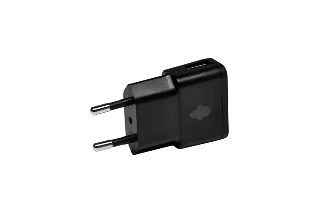 Een Oplader Green Mouse USB-A 1X 1A zwart koop je bij MV Kantoortechniek B.V.